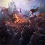 Dragon_War_by_redpeggy