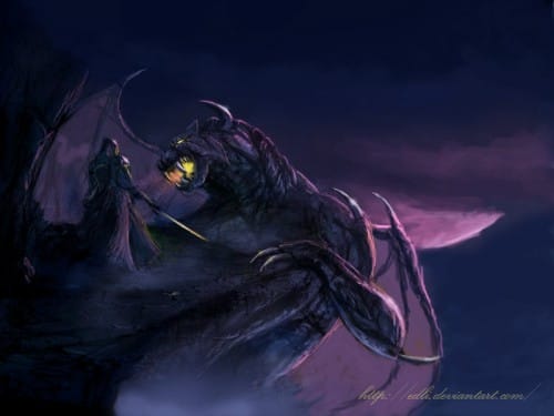 Facing_the_dragon_by_Edli