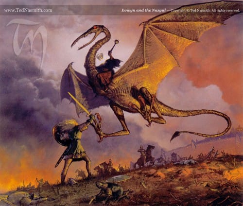 TN-Eowyn_and_the_Nazgul