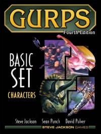 gurps basic 1 Capa do Livro Básico para Personagens de GURPS