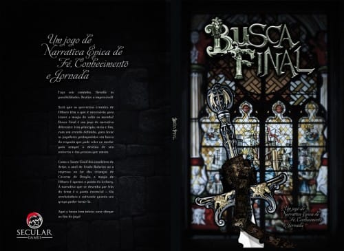 busca final capa A capa de A Busca Final