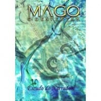 Mago O Despertar: Escudo do Narrador perto de ser lançado mago escudo do narrador